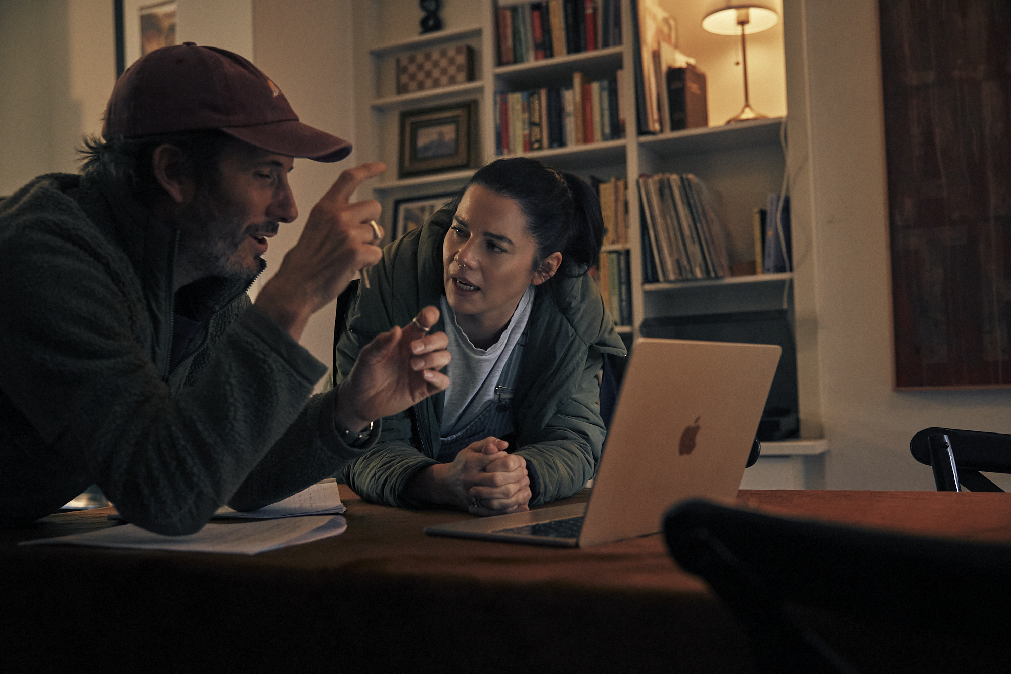 Jessica Grace Smith in conversation with a collaborator